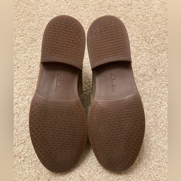 Clarks Cazmin Step Loafer, Low Boots, Booties, Suede, Brown Women’s, Size 9 - Picture 8 of 9